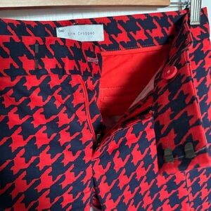 Gap Cropped Houndstooth Pants